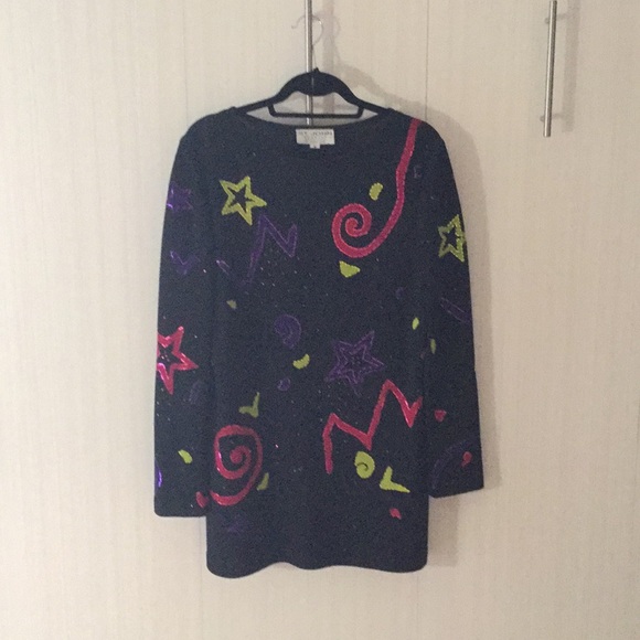 St. John Embellished knit Tunic